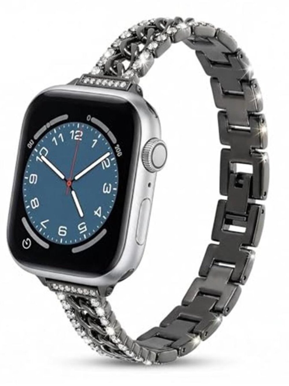 NEW Black Diamond Bling Luxury Apple Watch Band